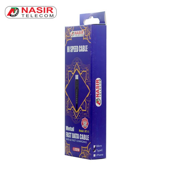 NT11 Metal Hi Speed Data Cable - Image 3