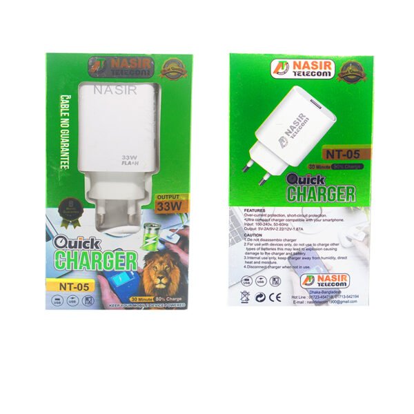 NT05 33W Quick Charger - Image 2
