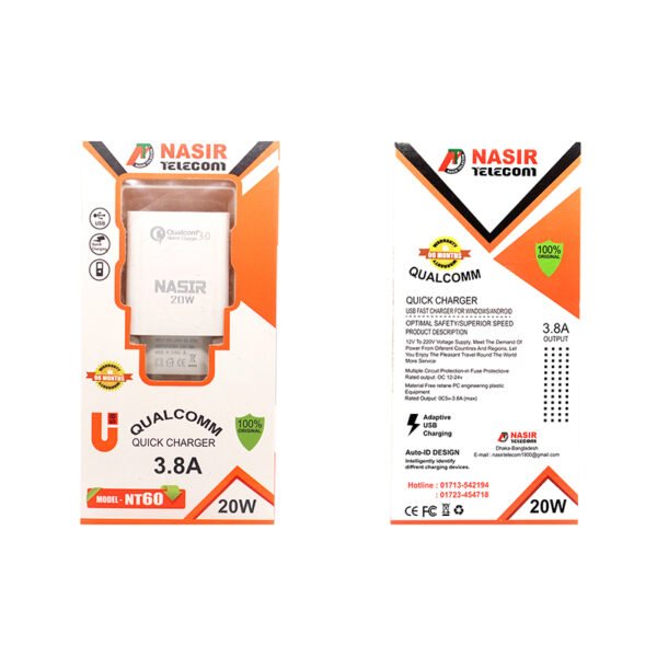 NT60 Qualcomm Quick Charger - Image 3