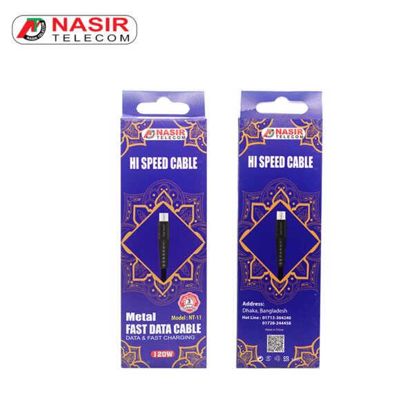 NT11 Metal Hi Speed Data Cable - Image 4