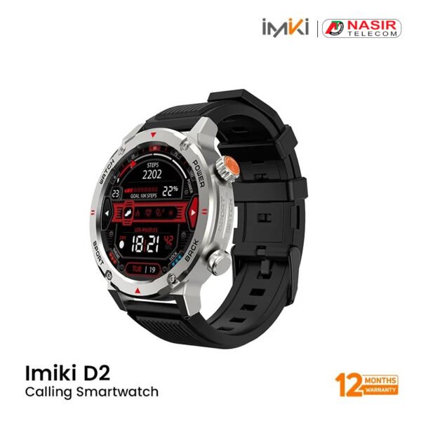 Imiki D2 BT Calling rugged Smart Watch - Image 2