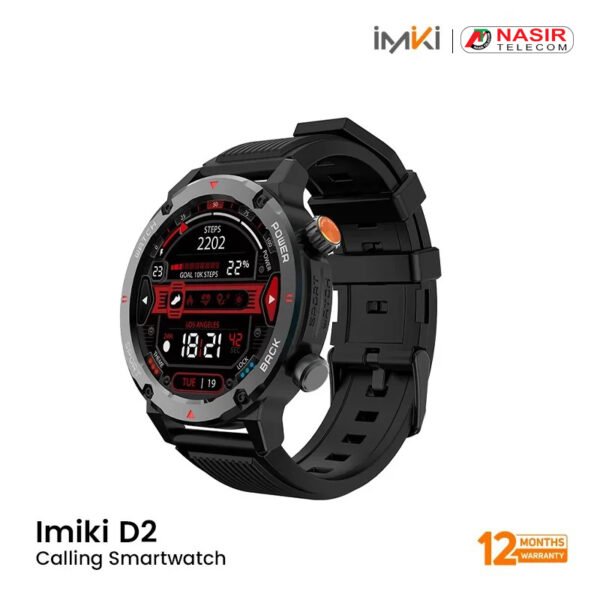 Imiki D2 BT Calling rugged Smart Watch