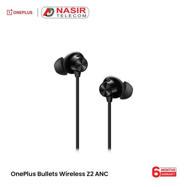 OnePlus Bullets Wireless Z2 ANC Bluetooth Neckband -45dB ANC - Image 3