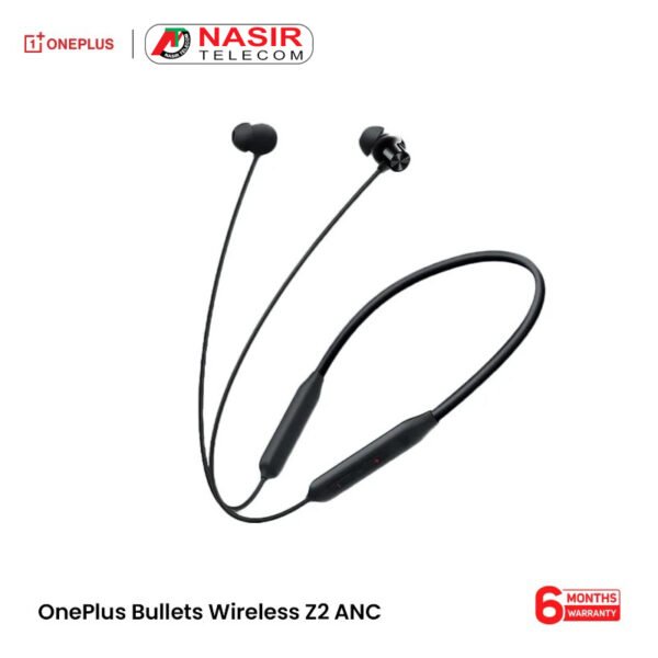 OnePlus Bullets Wireless Z2 ANC Bluetooth Neckband -45dB ANC