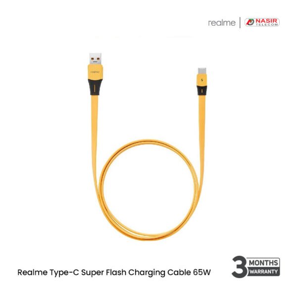 Realme Type-C Super Flash Charging Cable 65W