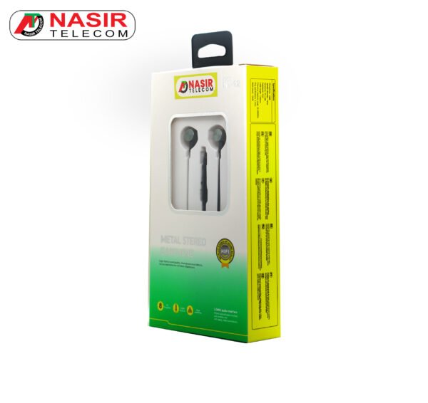 NT12 Metal Stereo EarPhone - Image 5