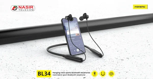 FONENG BL34 Neckband Bluetooth Earphone - Image 2