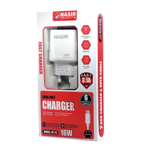 NT25 16W Dual USB Charger - Image 4