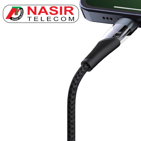 Nasir Telecom C03 Type C to C 6A Braided Cable With 1 year Guarantee - Image 3