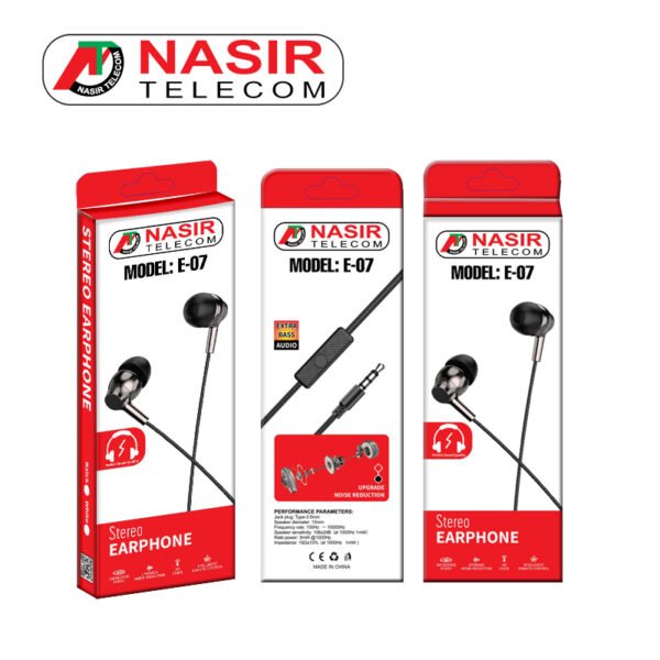 E07 Stereo Earphone - Image 2